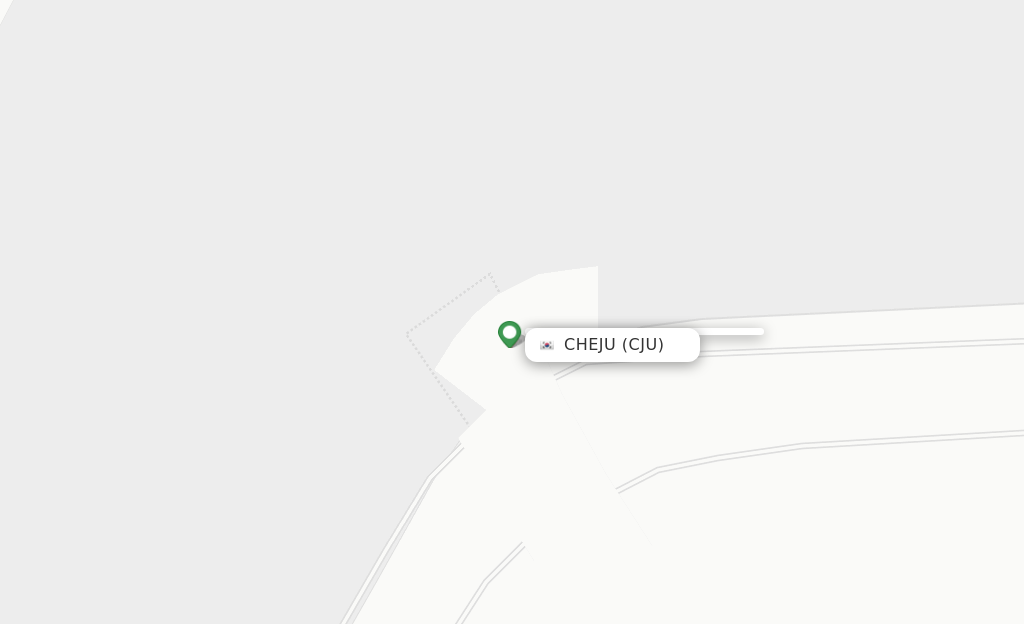 Flights from Jeju to Jeju route map