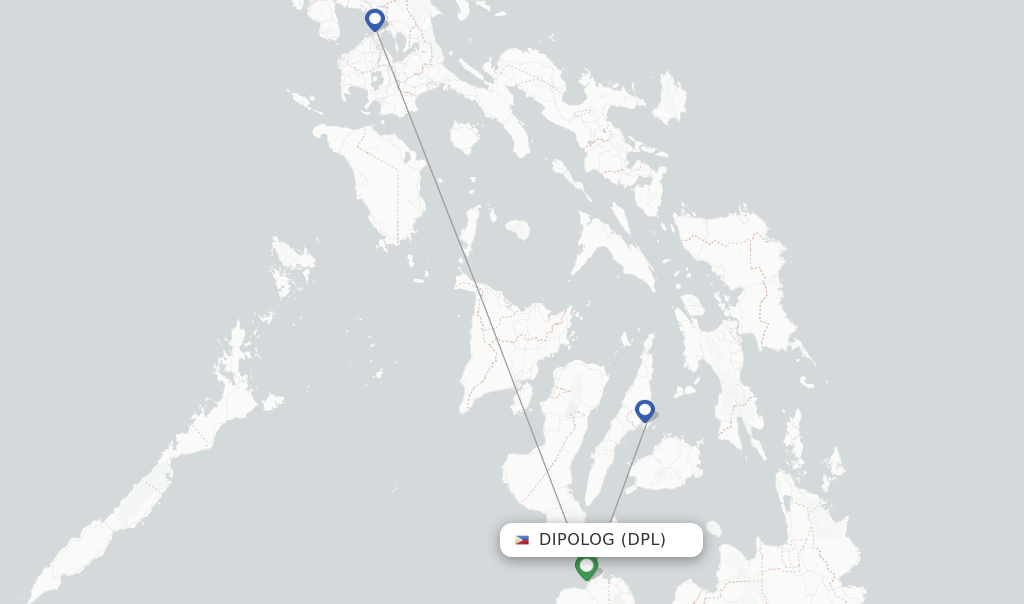 Dipolog flight map
