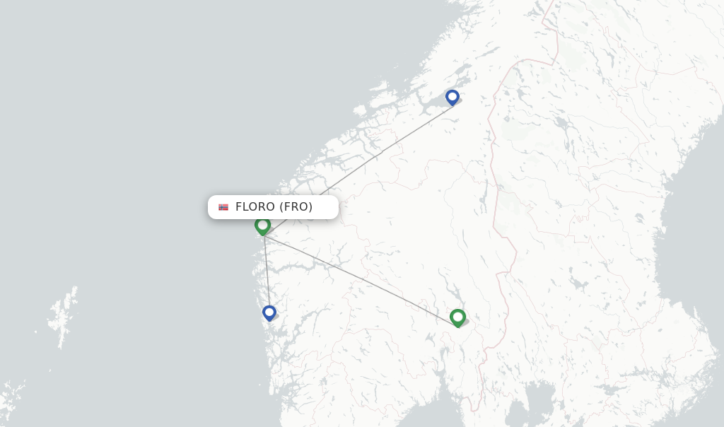 Floro flight map