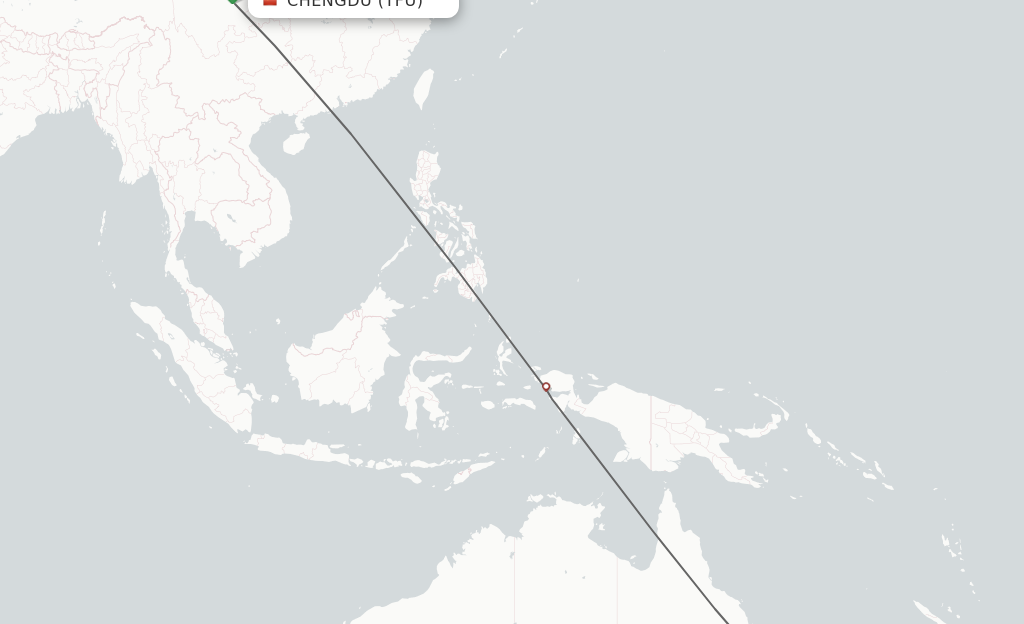 Flights from Chengdu to Alaer route map